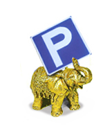 parking elephant